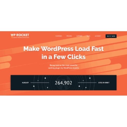 WP Rocket – The Best WordPress Performance Plugin