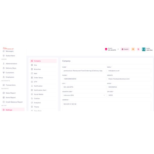 Restaurant Delivery System with Admin Panel & Delivery Man App | RESTORAN POS SISTEM SEPERTI GOJEK - Image 3