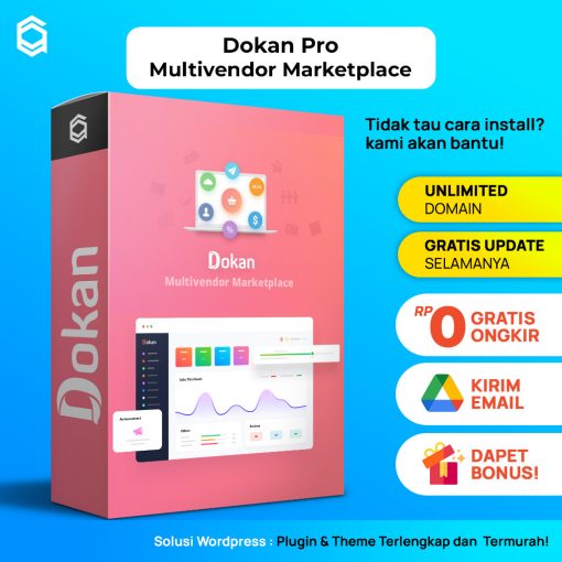 Dokan Pro Premium VIP Plugin Wordpress Multivendor Marketplace Unlimited Domain