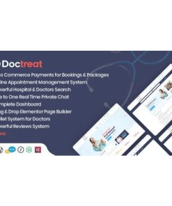 Doctreat – Hospitals and Doctors Directory WordPress Listing Theme