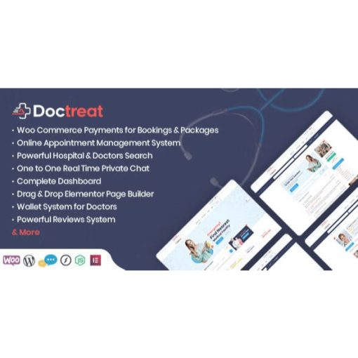 Doctreat – Hospitals and Doctors Directory WordPress Listing Theme