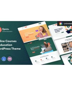 Epora – Online Courses & Education WordPress Theme