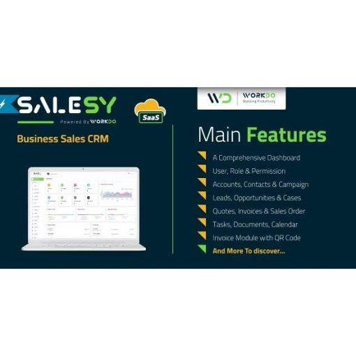 Salesy SaaS – Business Sales CRM