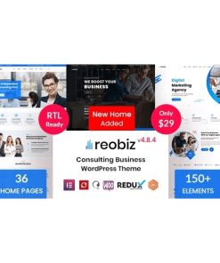 Reobiz – Consulting Business WordPress Theme