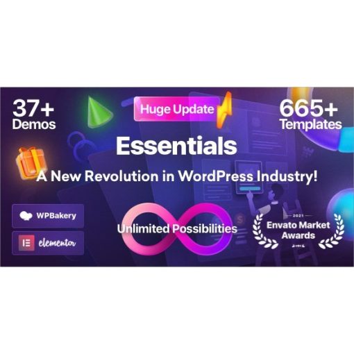 Essentials – Multipurpose WordPress Theme