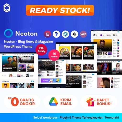 Neoton Wordpress Theme Premium For News Magazine Unlimited Domain