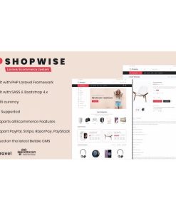 Shopwise – Laravel Ecommerce Multilingual System