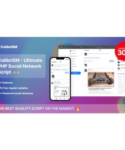 ColibriSM – The Ultimate Social Network PHP Script