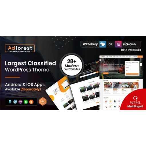 AdForest – Classified Ads WordPress