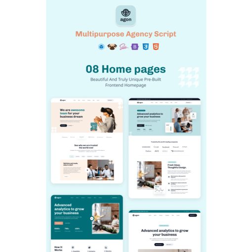 Agon – Laravel Multipurpose Agency Script - Image 2