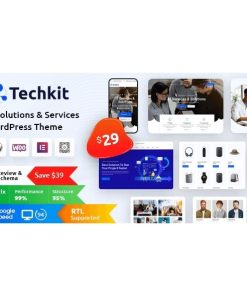 Techkit – Technology & IT Solutions WordPress Theme