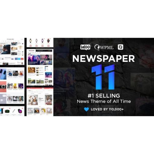 Newspaper – News & WooCommerce WordPress Theme