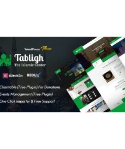 Tabligh – Islamic Institute Mosque Theme - Theme Wordpress