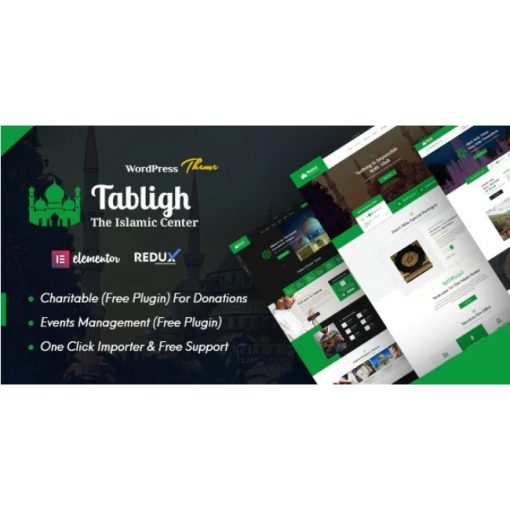 Tabligh – Islamic Institute Mosque Theme - Theme Wordpress - Image 3