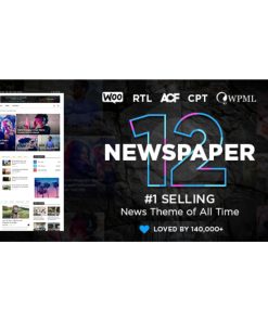 Newspaper - News & WooCommerce WordPress Theme , TEMPLATE NEWS  [license original] TAGDIV