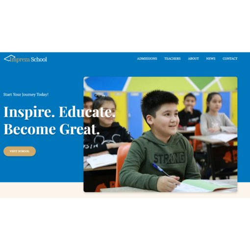 Impreza – WordPress Website , school, agency , course, kursus , sekolah template