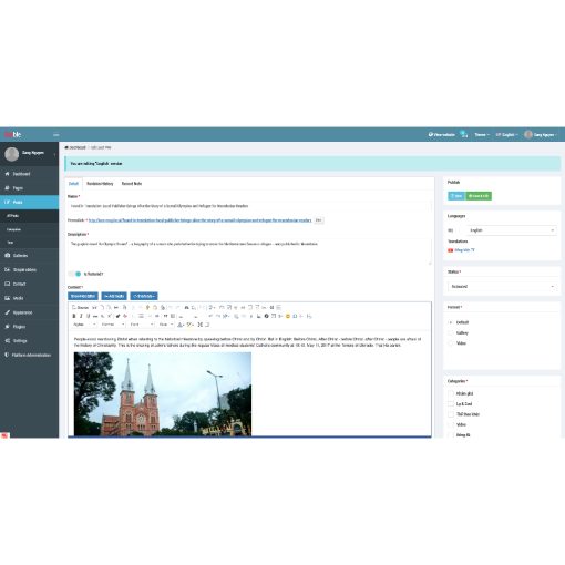 LaraMag - Sistem Multibahasa Berita & Majalah LaraMag Laravel News & Magazine Multilingual System