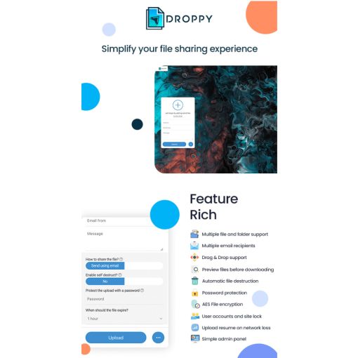 Droppy – Online file transfer and sharing - Image 2