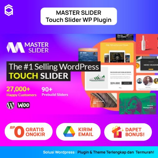 Master Slider Responsive Touch Slider Plugin Wordpress Premium Unlimited Domain