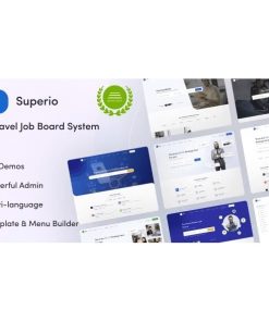 Superio – Laravel Job Board System