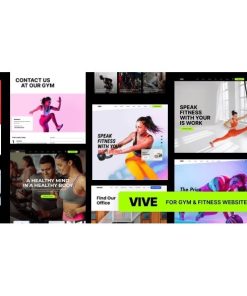 Vive | Fitness Gym WordPress