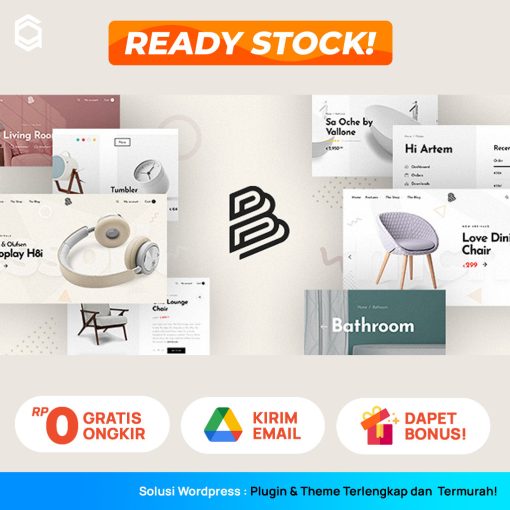 Barberry Theme Wordpress Minimalist Modern WooCommerce