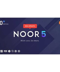 Noor – Minimal Multi-Purpose WordPress Theme, AMP & RTL