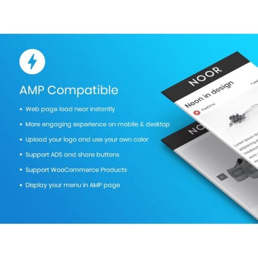 Noor – Minimal Multi-Purpose WordPress Theme, AMP & RTL - Image 3
