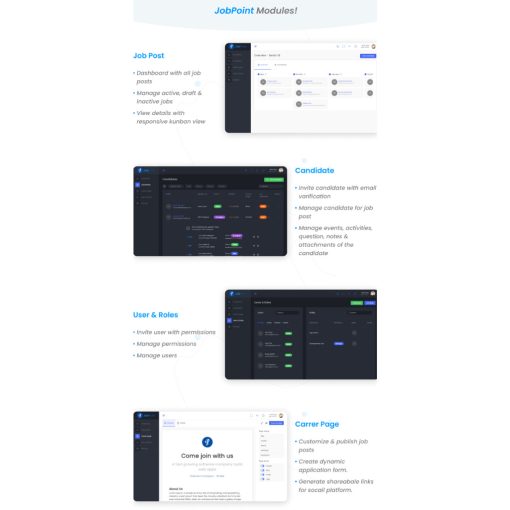 JobPoint – Recruitment Management System - Image 3