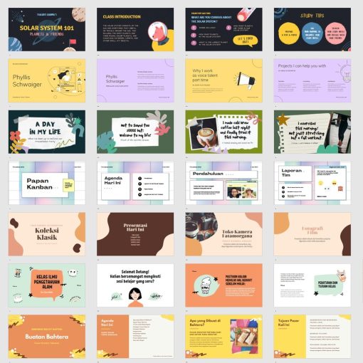 300+ Aesthetic Template Powerpoint PPT Presentasi Estetik Kekinian Terbaru - Image 4