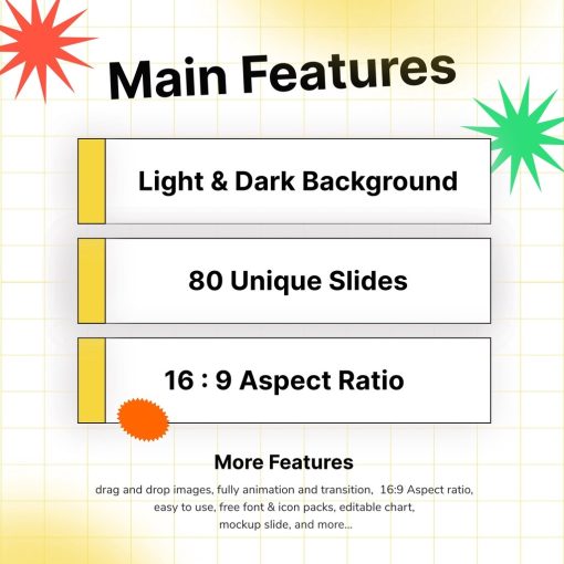 Pop Agency Creative Business PowerPoint Template - Image 3