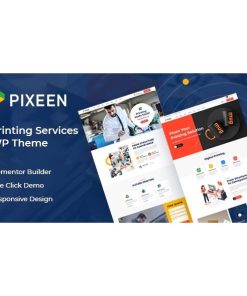 Pixeen  – Printing Services Company Theme