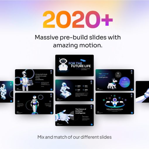 Monster Slides Premium PowerPoint Presentation Template - Image 2