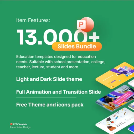 13.000+ Bundle Education PowerPoint Template - Image 2