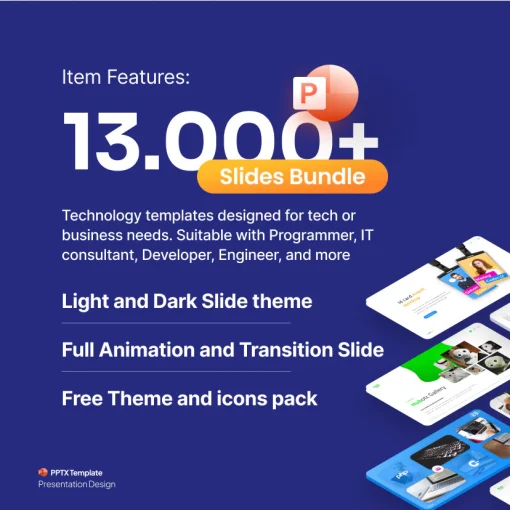 13.000+ Bundle Technology PowerPoint Template - Image 2