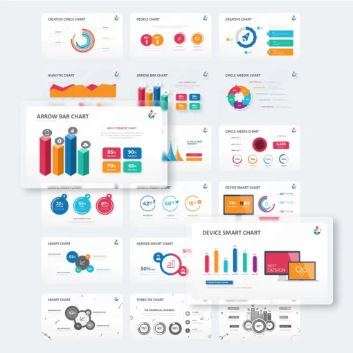 3500+ Slide Infographic PowerPoint Bundle Template - Image 5
