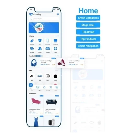 6valley Multi-Vendor E-commerce – Complete eCommerce Mobile App, Web, Seller and Admin Panel (Bundle Addon) TERLARIS PANDUSOLUSI - Image 6