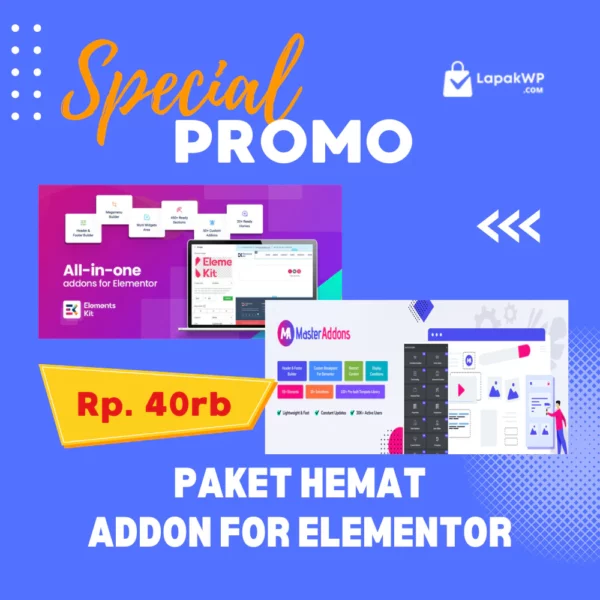 Addon for Elementor - Paket Hemat 2 Plugin WordPress Terbaik untuk Optimalisasi Website Anda!