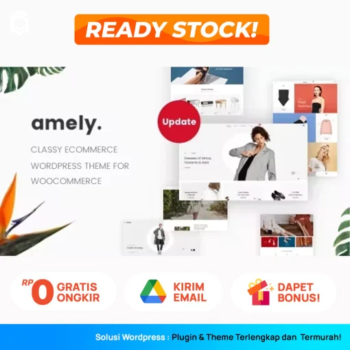 Amely Fashion Shop WordPress Theme For WooCommerce Premium Lifetime