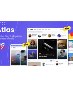 Atlas - Creative Blog & News WordPress Theme