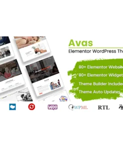 Avas - Elementor MultiPurpose WordPress Theme
