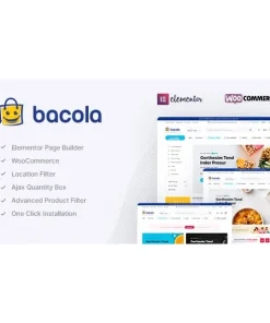 Bacola – Grocery Store and Food eCommerce Theme