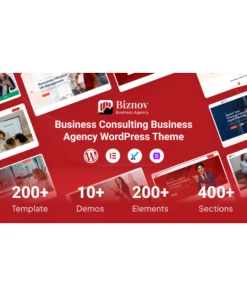 Biznov - Business Consulting WordPress Theme