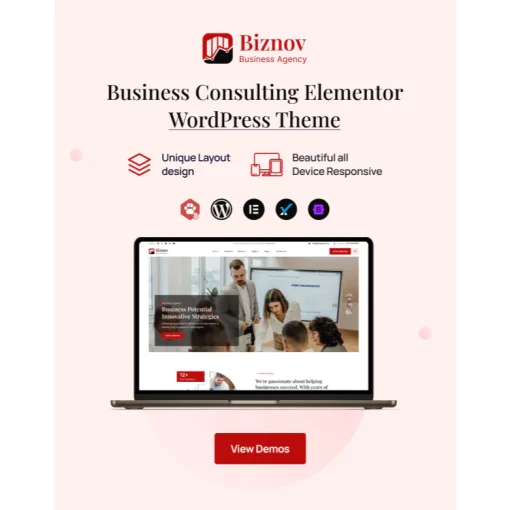 Biznov - Business Consulting WordPress Theme - Image 3
