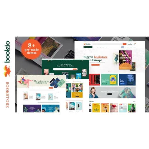 Bookio – Book Store WordPress Theme - Image 3