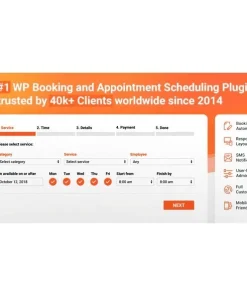 Bookly PRO – Appointment Booking and Scheduling Software System (Bundle Addons)