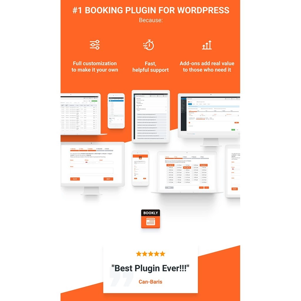 Bookly PRO – Appointment Booking and Scheduling Software System (Bundle Addons) - Image 2