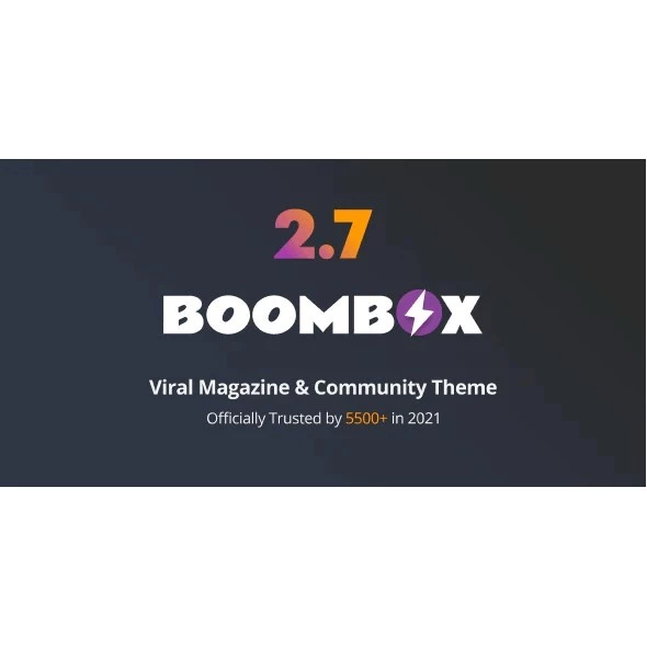 BoomBox — Viral Magazine WordPress Theme