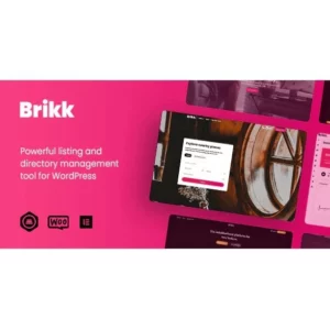 Brikk – Directory & Listing WordPress Theme