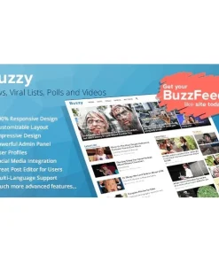 Buzzy – News, Viral Lists, Polls and Videos (Bundle Addons)